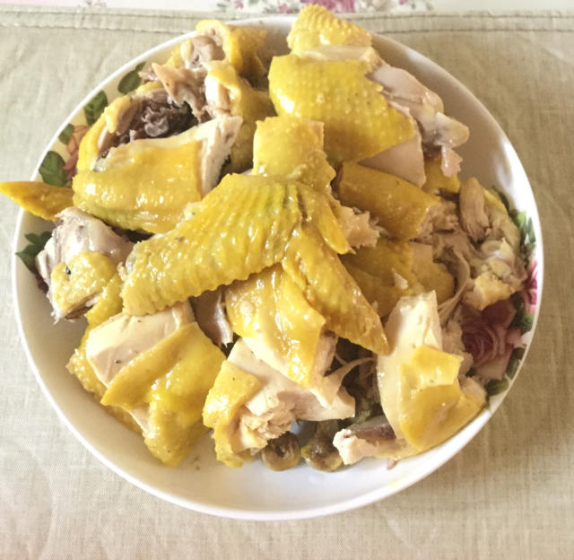 staub铸铁锅之盐焗鸡