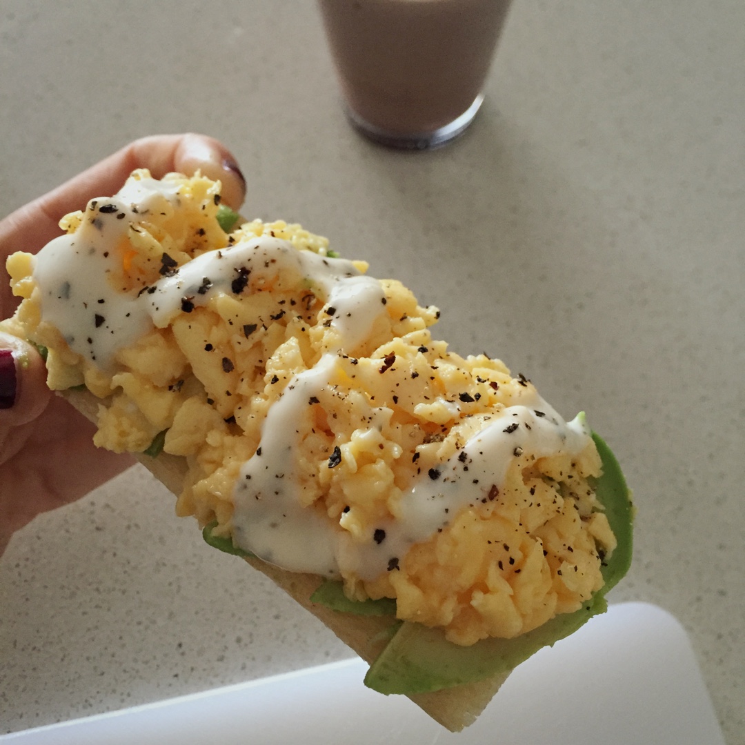 美式炒蛋 scrambled eggs