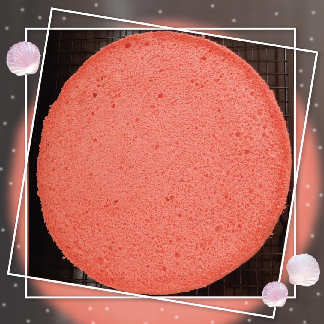 阳晨中国红8寸圆模蛋糕