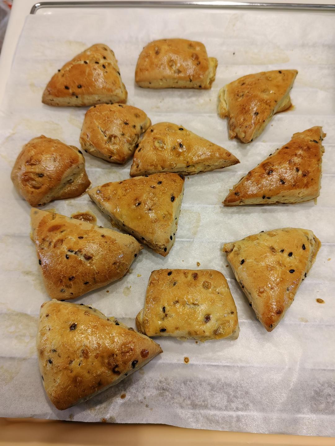 葡萄干司康（酵母版）