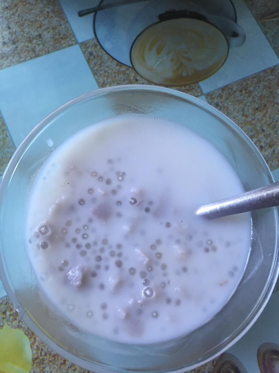 芋头椰汁西米露