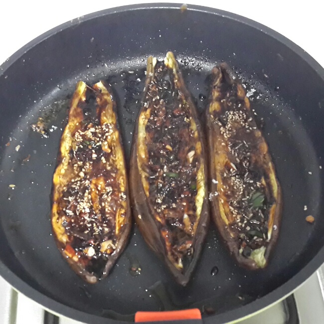 微波平底锅香嫩烤茄子