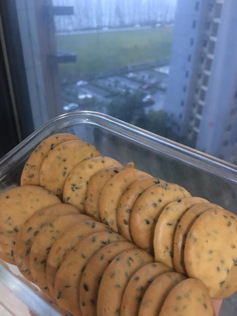 鸡蛋薄脆小饼干🥚（用料少，步骤简单）