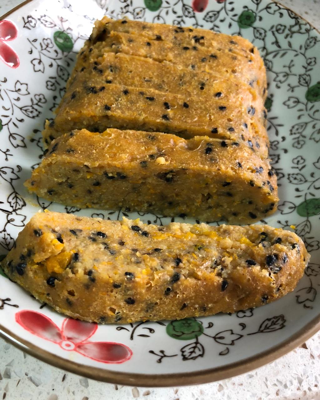 全麦南瓜糕 (Wholewheat Pumpkin Cake）