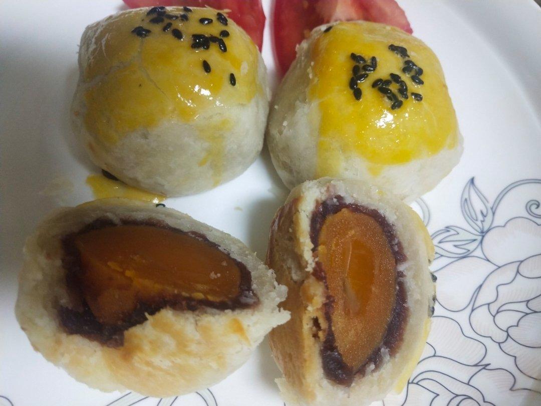 豆沙蛋黄酥（六个量黄油版）
