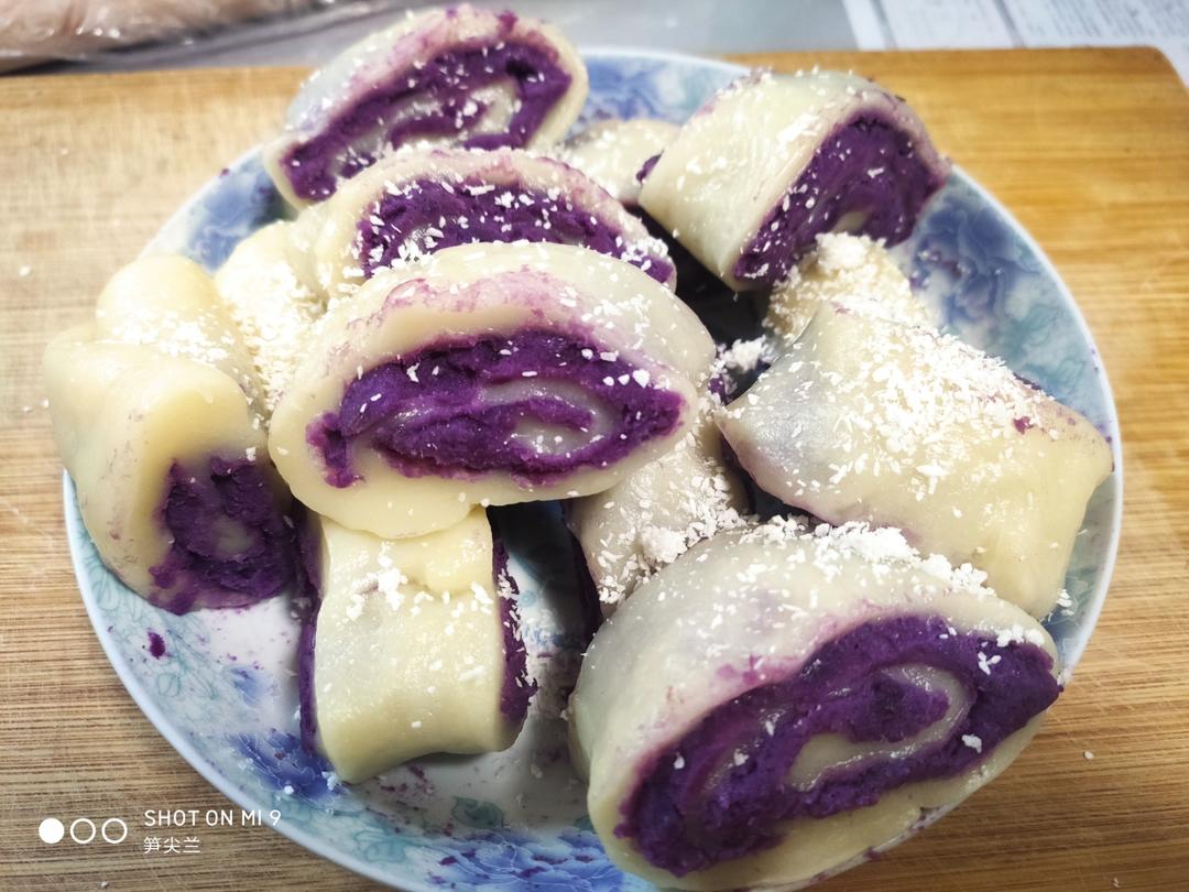 紫薯糯米卷（豆沙糯米卷）