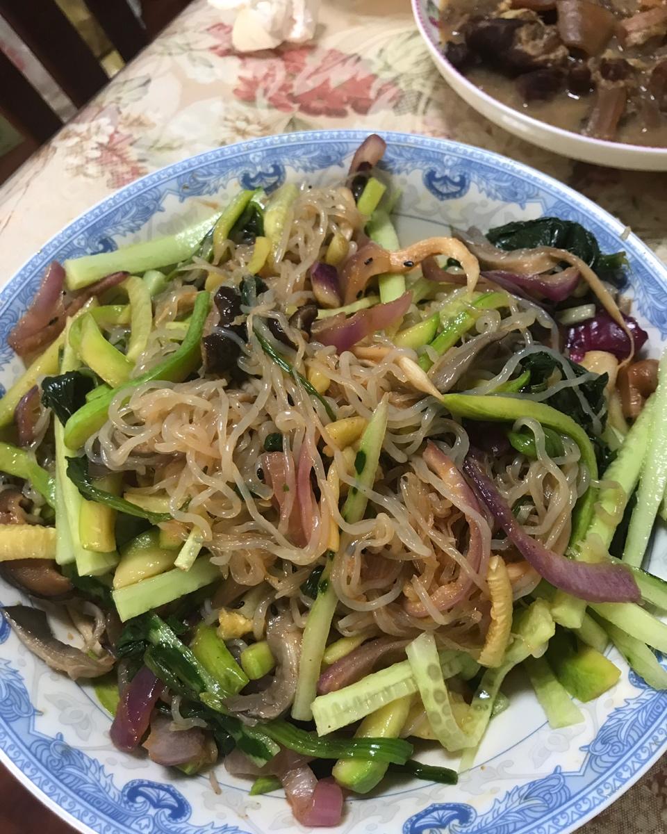 韩式拌杂菜