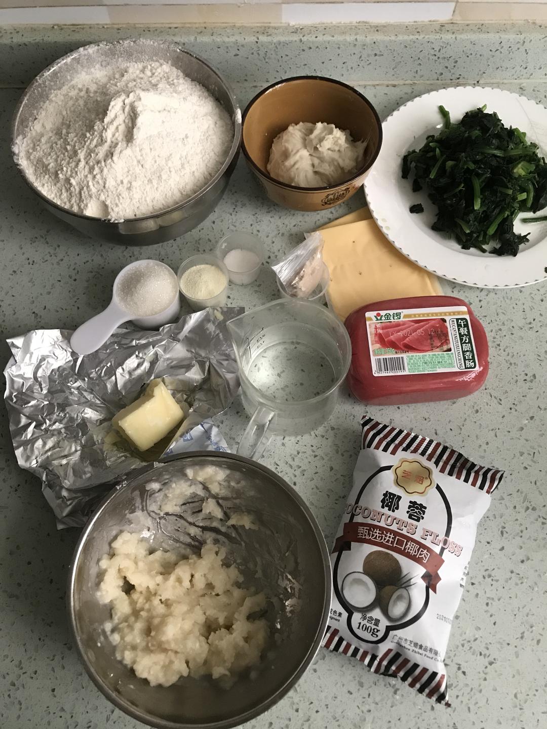 纯奶手撕吐司的做法 步骤1