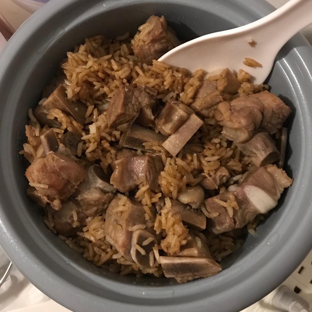 电饭锅版排骨焖饭
