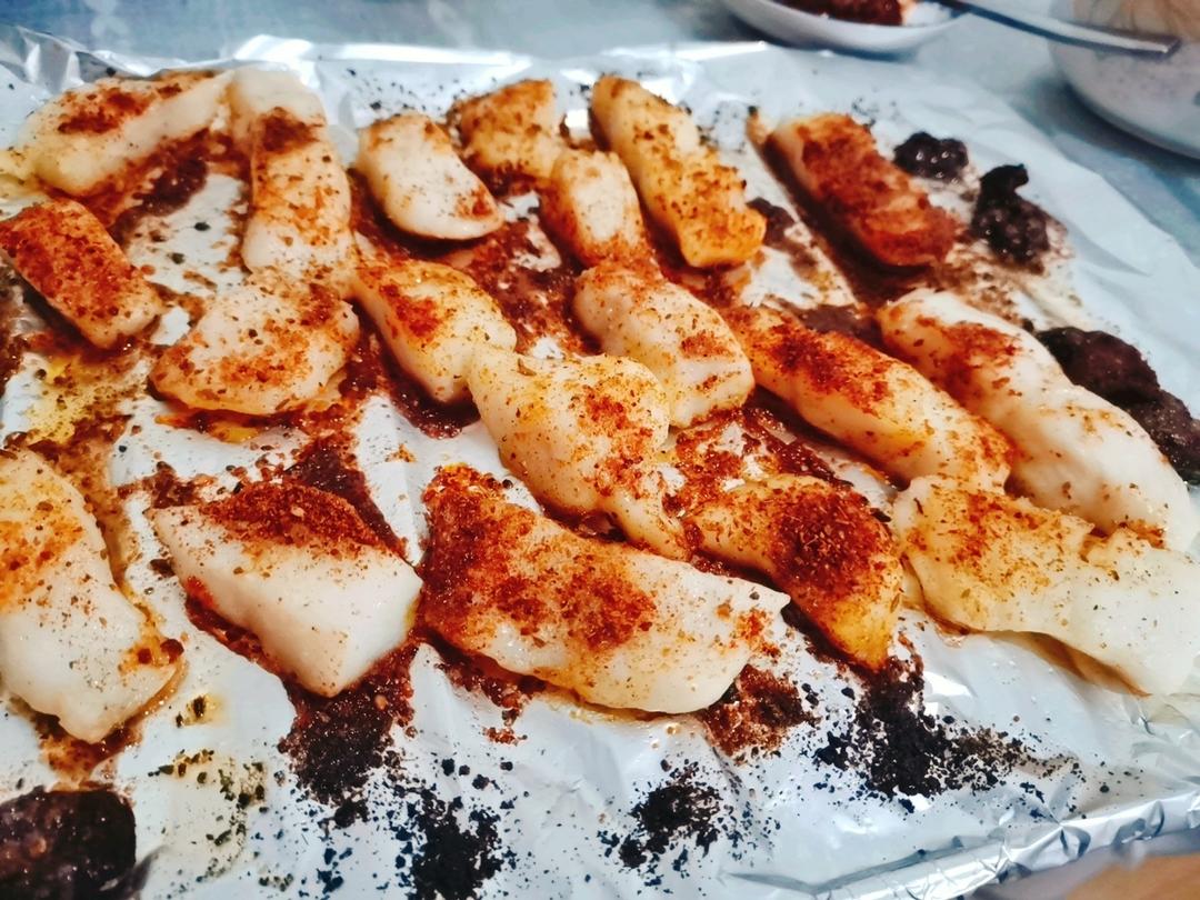 烤巴沙鱼柳的做法