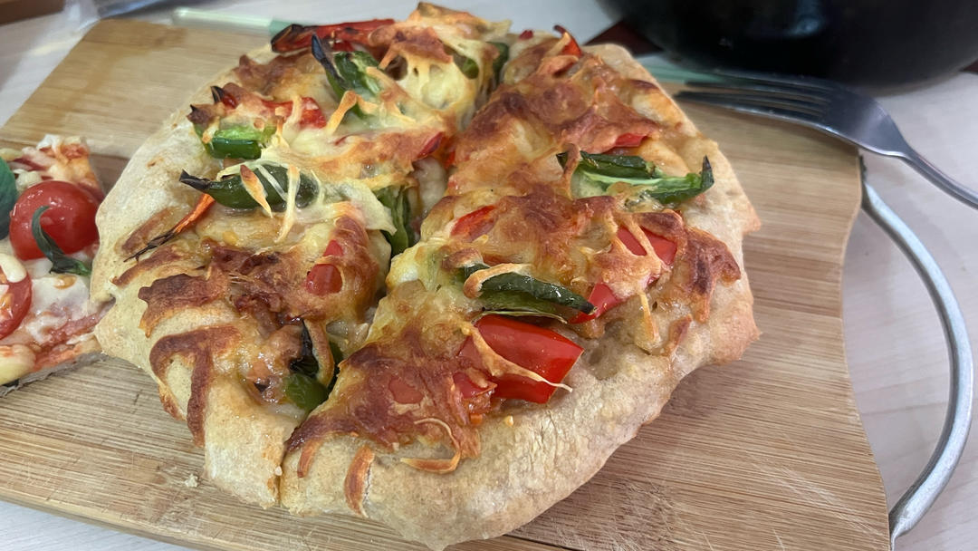 奥尔良鸡肉披萨