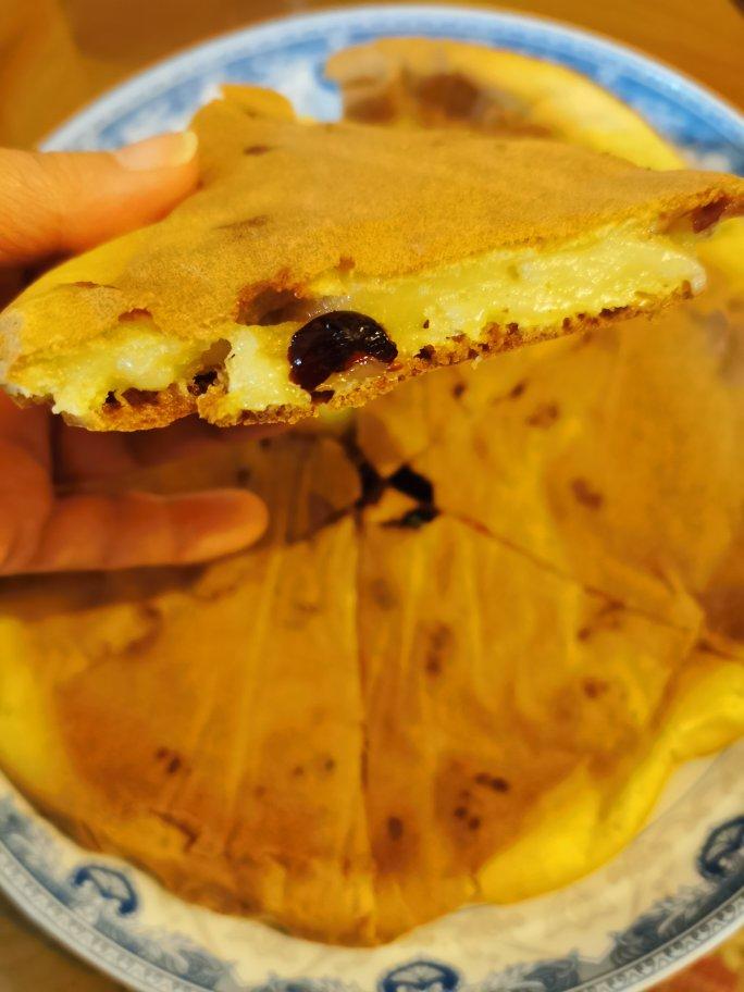 无需揉面‼️只要拌一拌就能做酥掉渣‼️好吃到爆的蔓越莓烤年糕‼