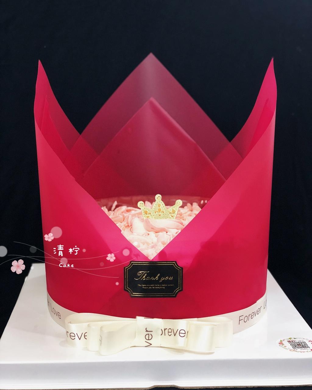 蛋糕裱花—简单花束蛋糕