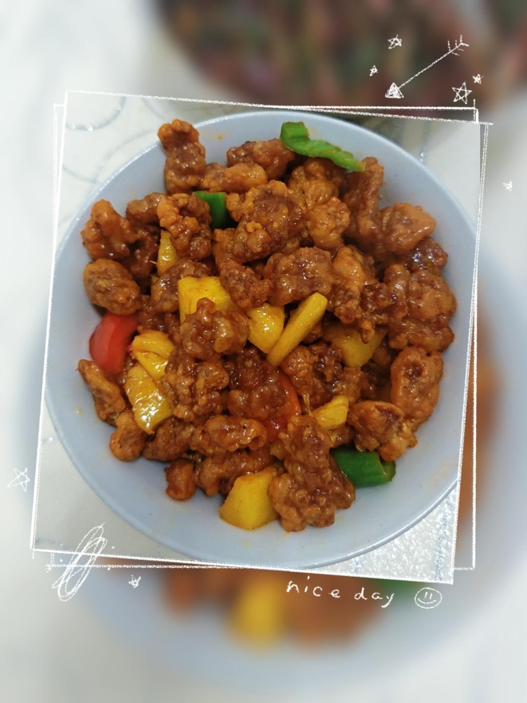🍍酸甜菠萝咕噜肉