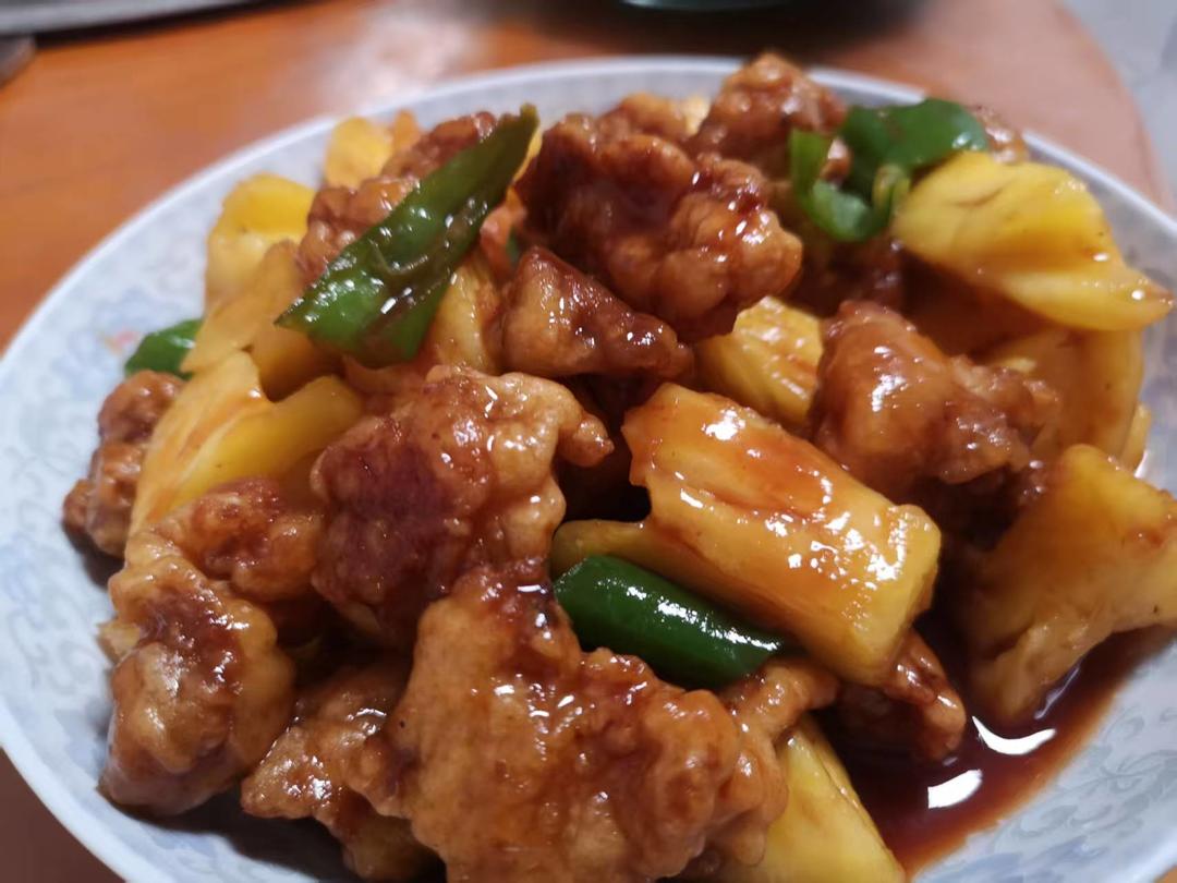 🍍酸甜菠萝咕噜肉