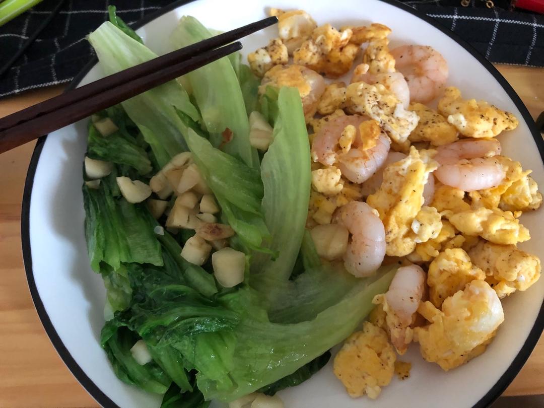 虾仁滑炒鸡蛋
