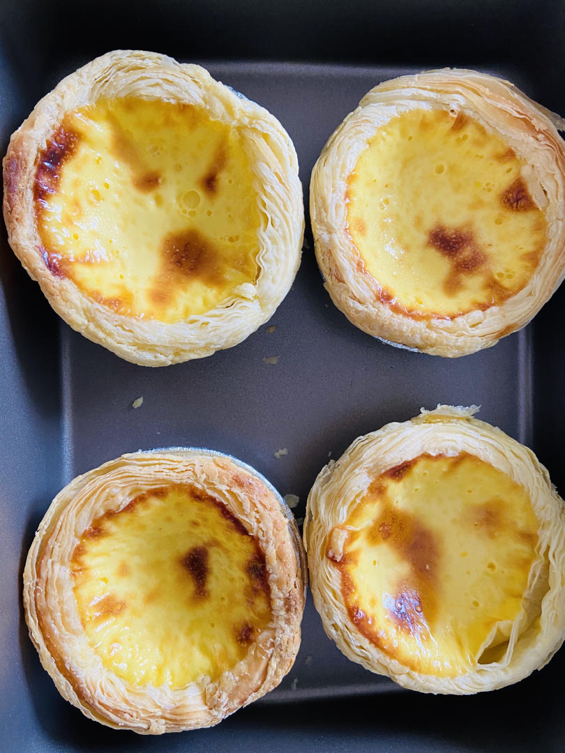 简单又好吃的葡式蛋挞（6个量）