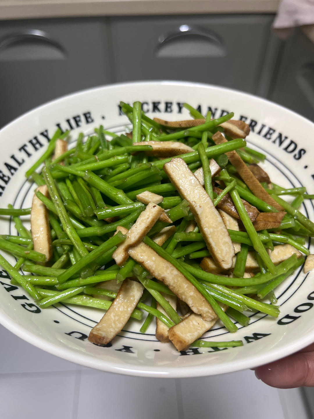 芦蒿炒香干