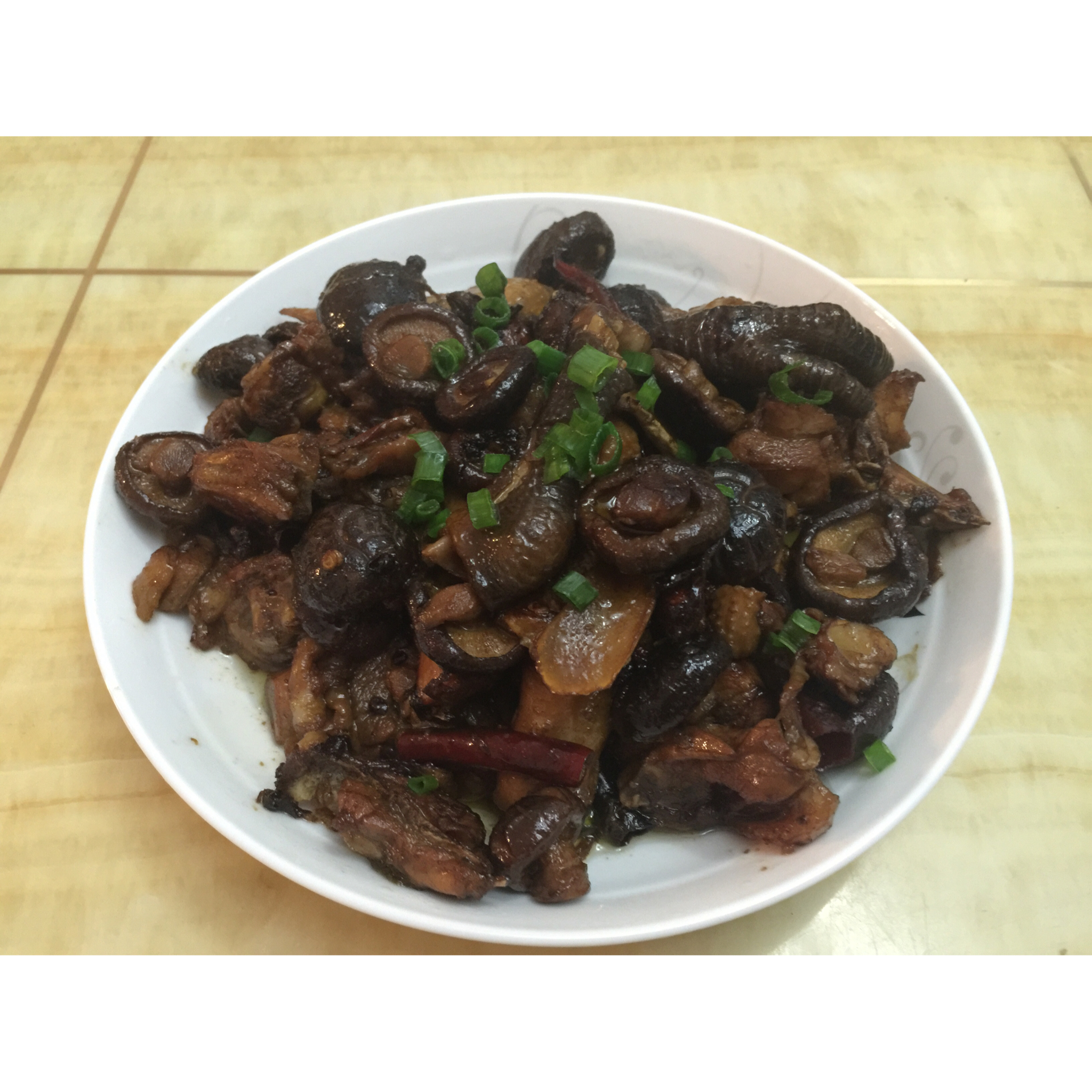 小鸡炖蘑菇