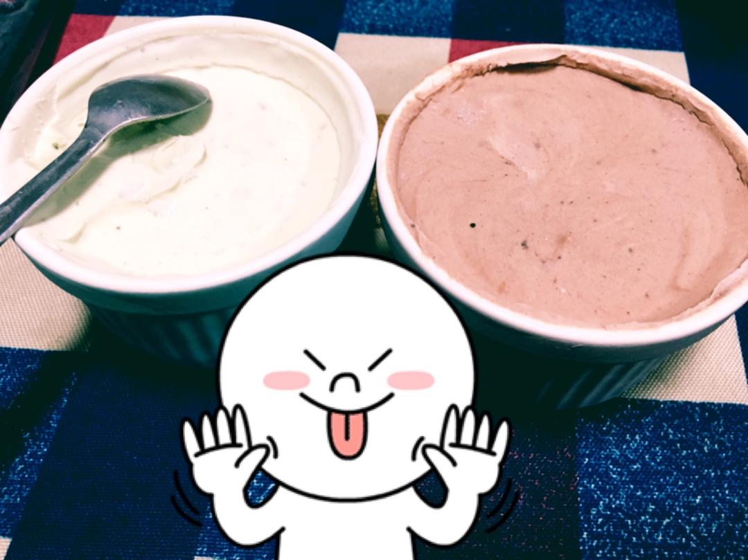 无蛋抹茶冰淇淋