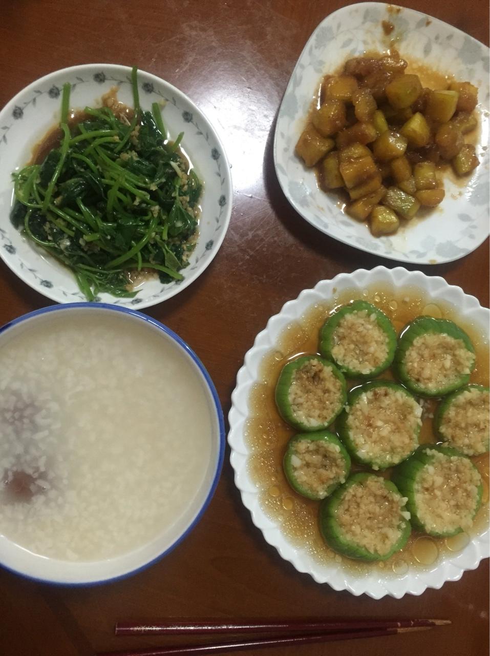 蒜蓉蒸丝瓜
