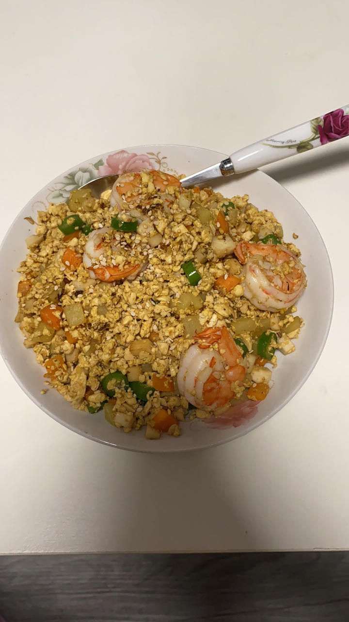 豆腐无米炒饭
