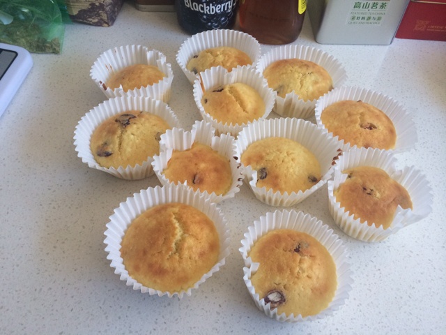 蔓越梅纸杯蛋糕