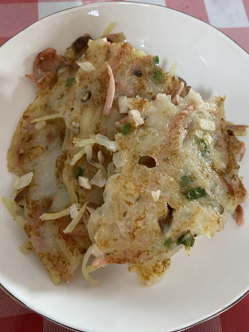 随心所欲土豆丝饼