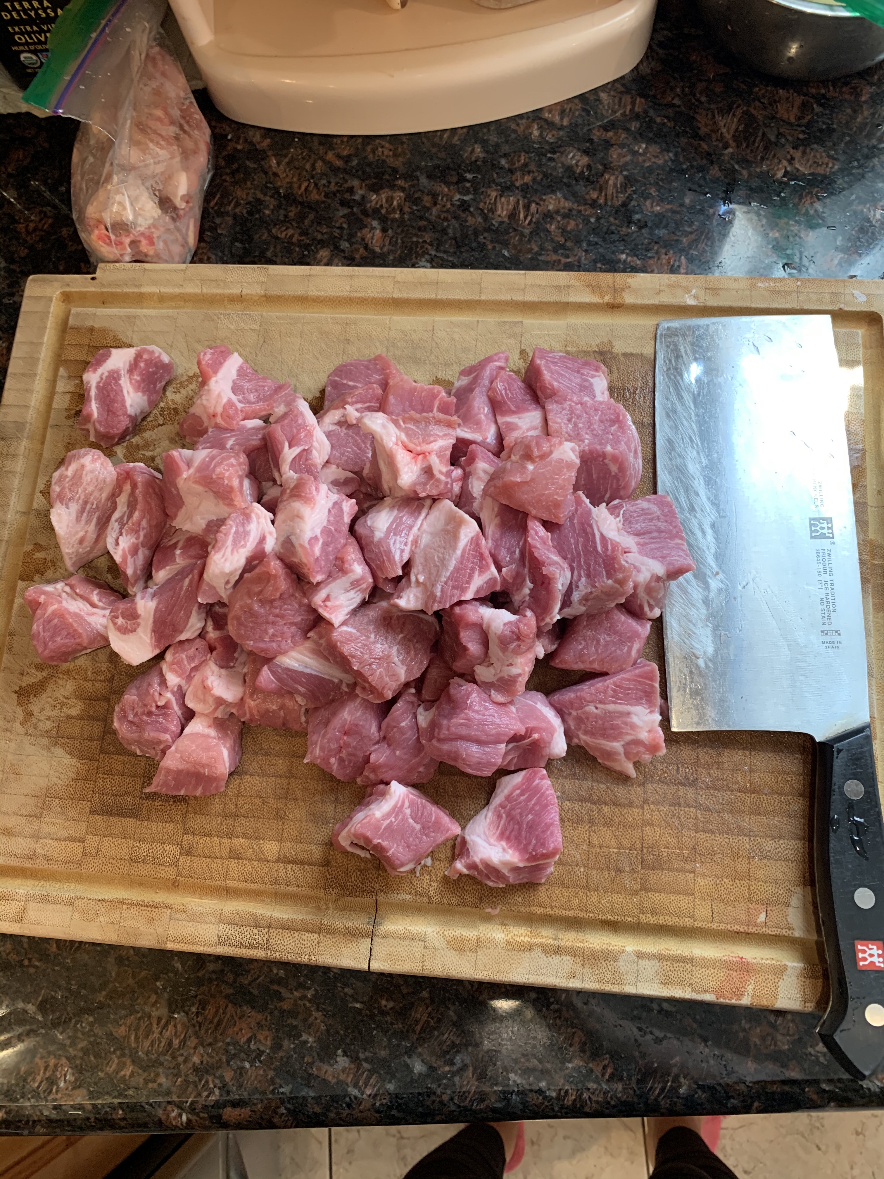 鲍鱼红烧肉的做法 步骤2