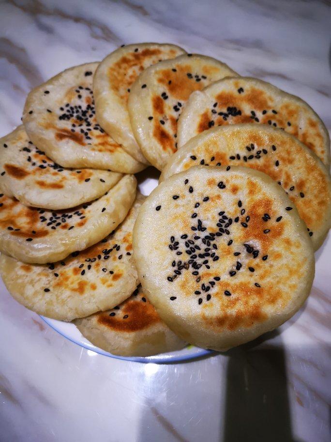 发面油酥小糖饼