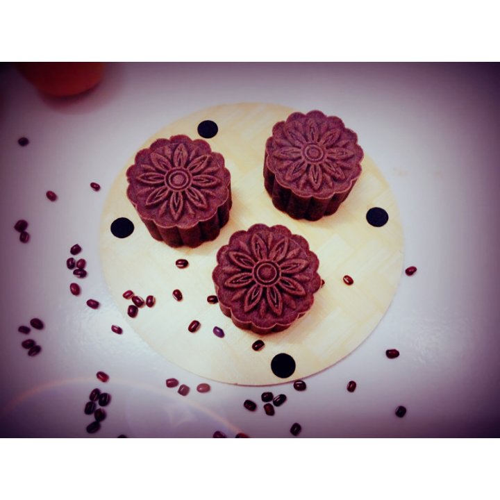 小瞳妈咪做的红豆糕