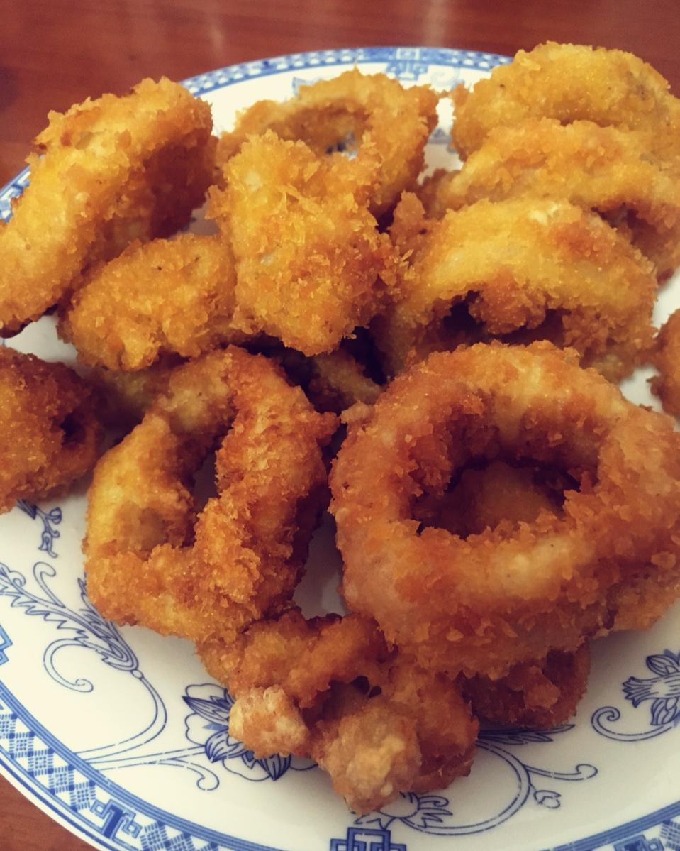 酥炸鱿鱼圈——好吃到停不了口