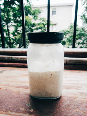 水果隔夜燕麦overnight oats（健身必备）的做法 步骤2