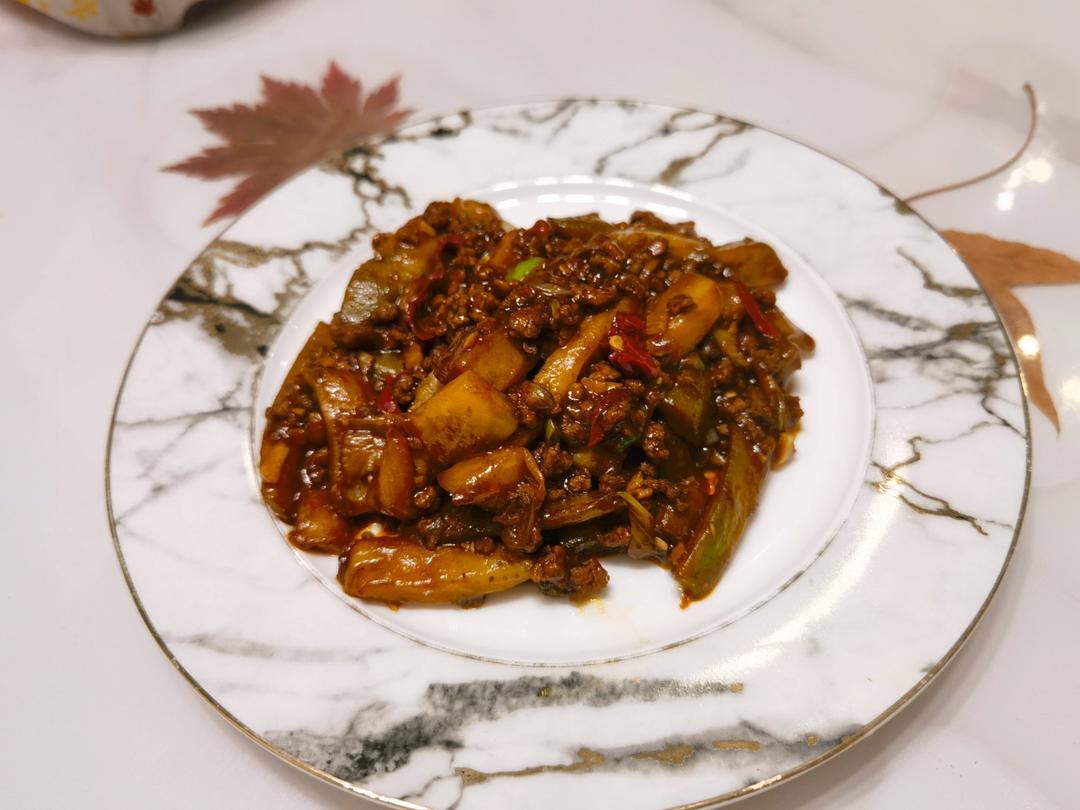 开胃下饭菜！巨简单的家常鱼香茄子煲