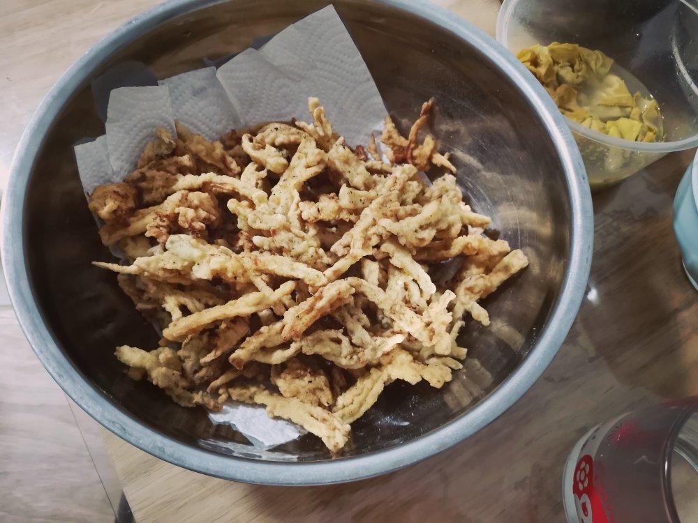 炸蘑菇