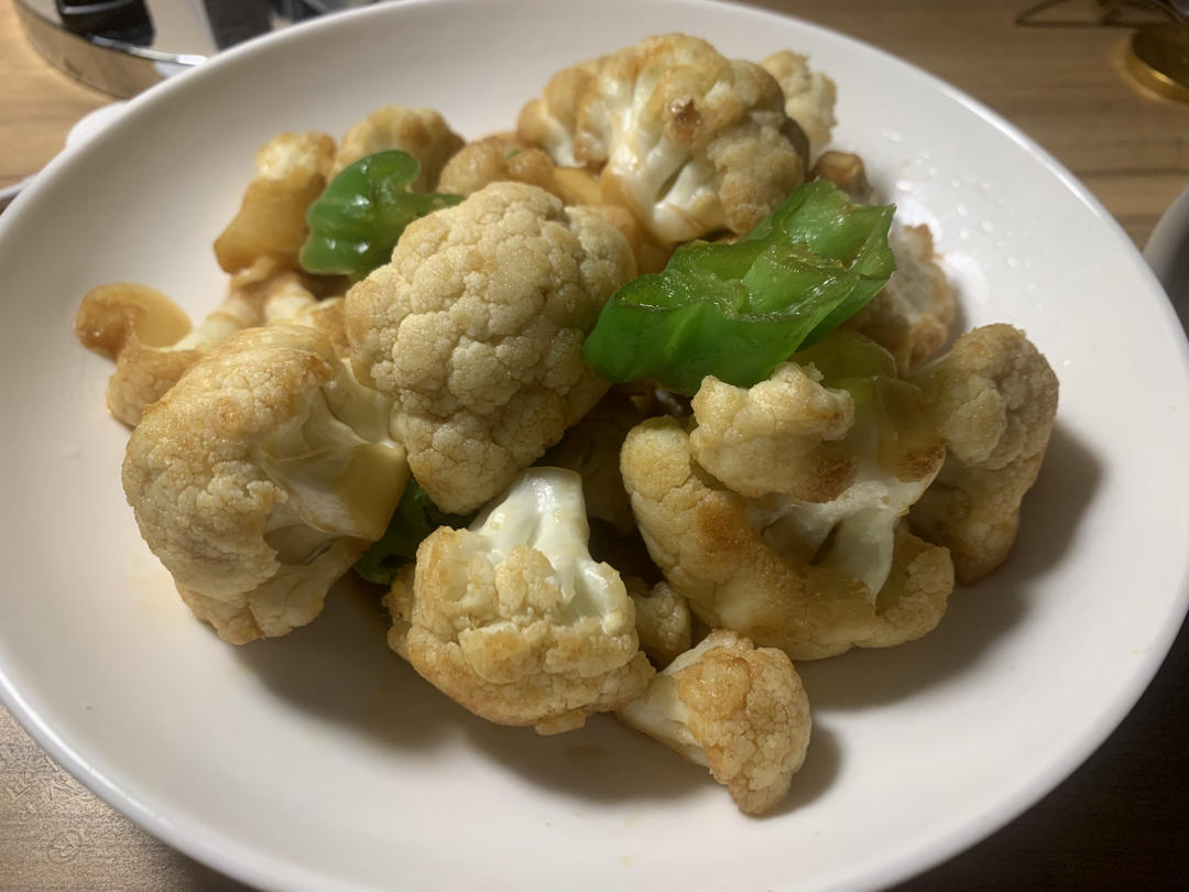 清炒花菜