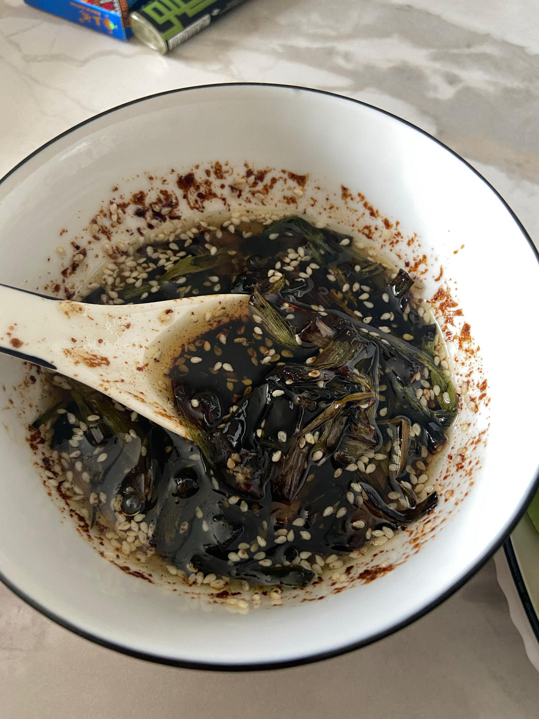 10分钟搞定的一碗葱油拌面