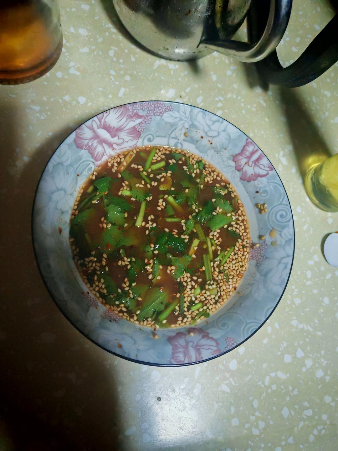 简易版炸臭豆腐料汁
