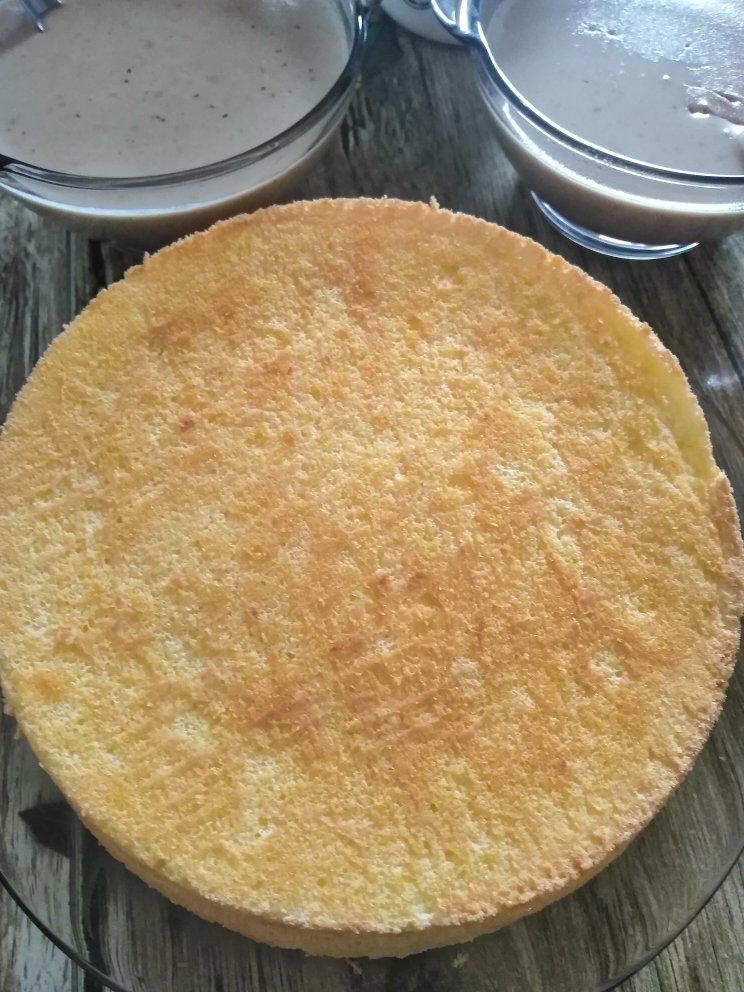 消耗淡奶油菜谱
(淡奶油8寸蛋糕)