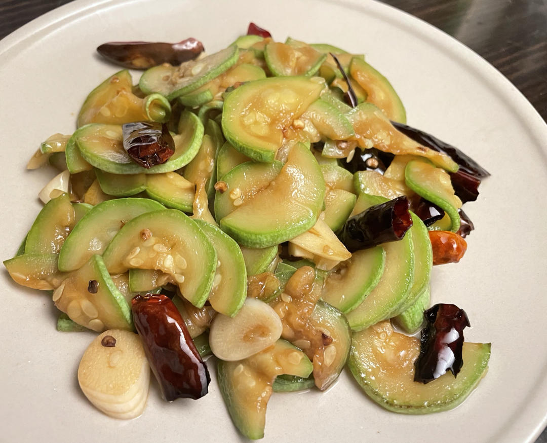 胃口大开的醋溜葫芦瓜