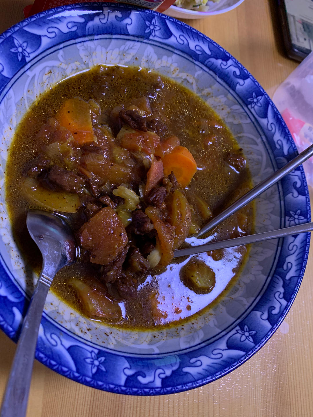 番茄土豆炖牛腩