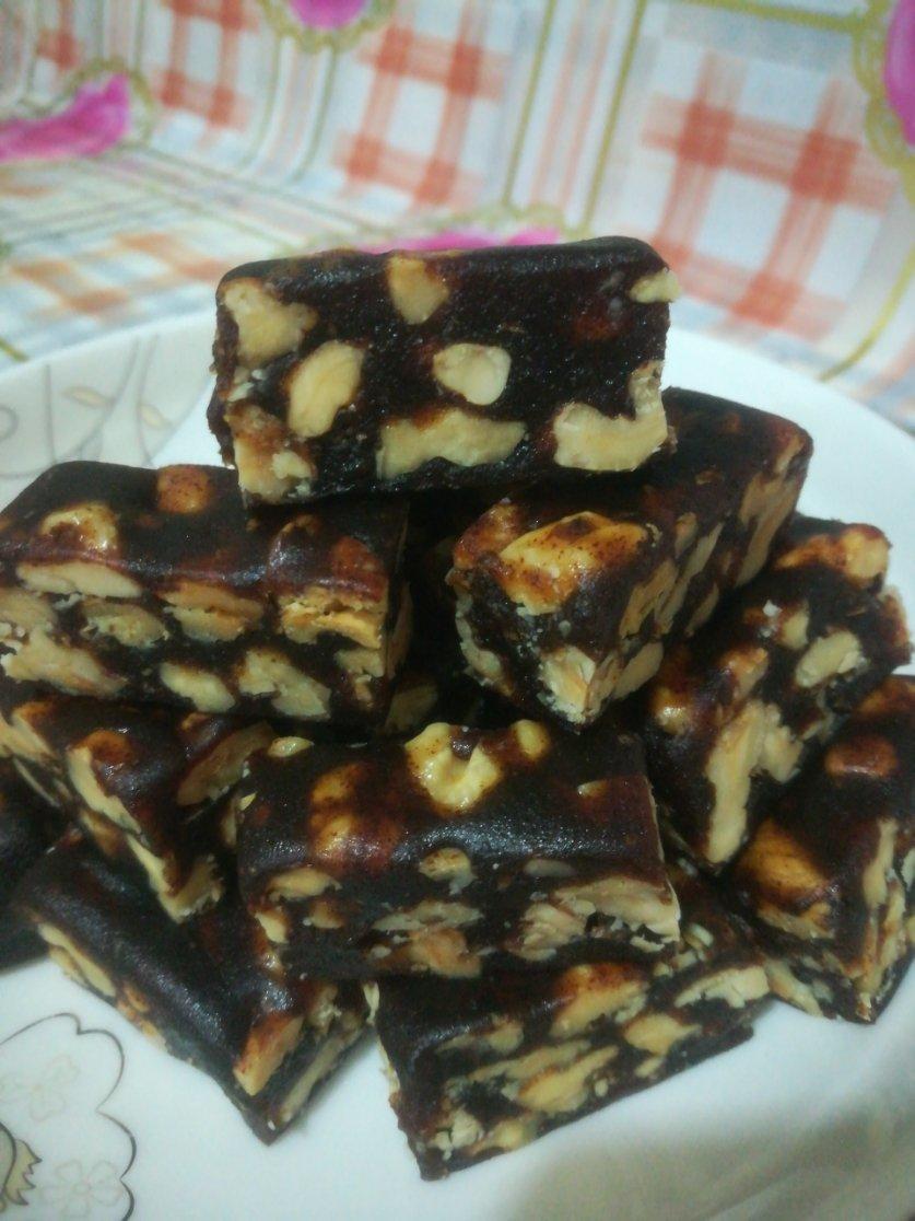 南枣核桃糕(枣泥核桃糖)