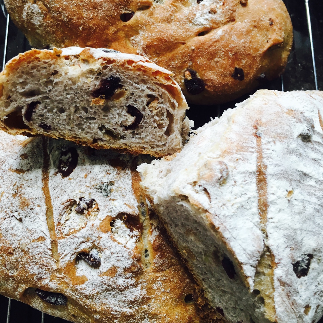 全麦核桃包～软欧包