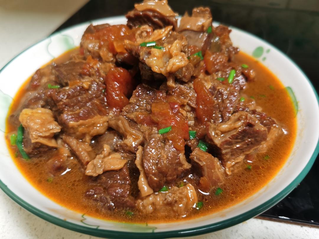 番茄炖牛腩（电压力锅版）