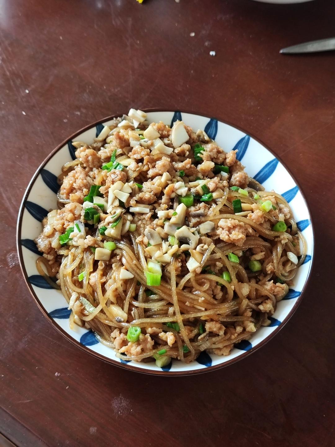 蚂蚁上树(肉末炒粉丝)超下饭‼️十分钟搞定