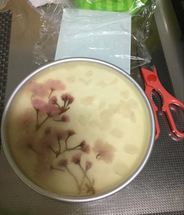 樱花渐变慕斯蛋糕（6寸）