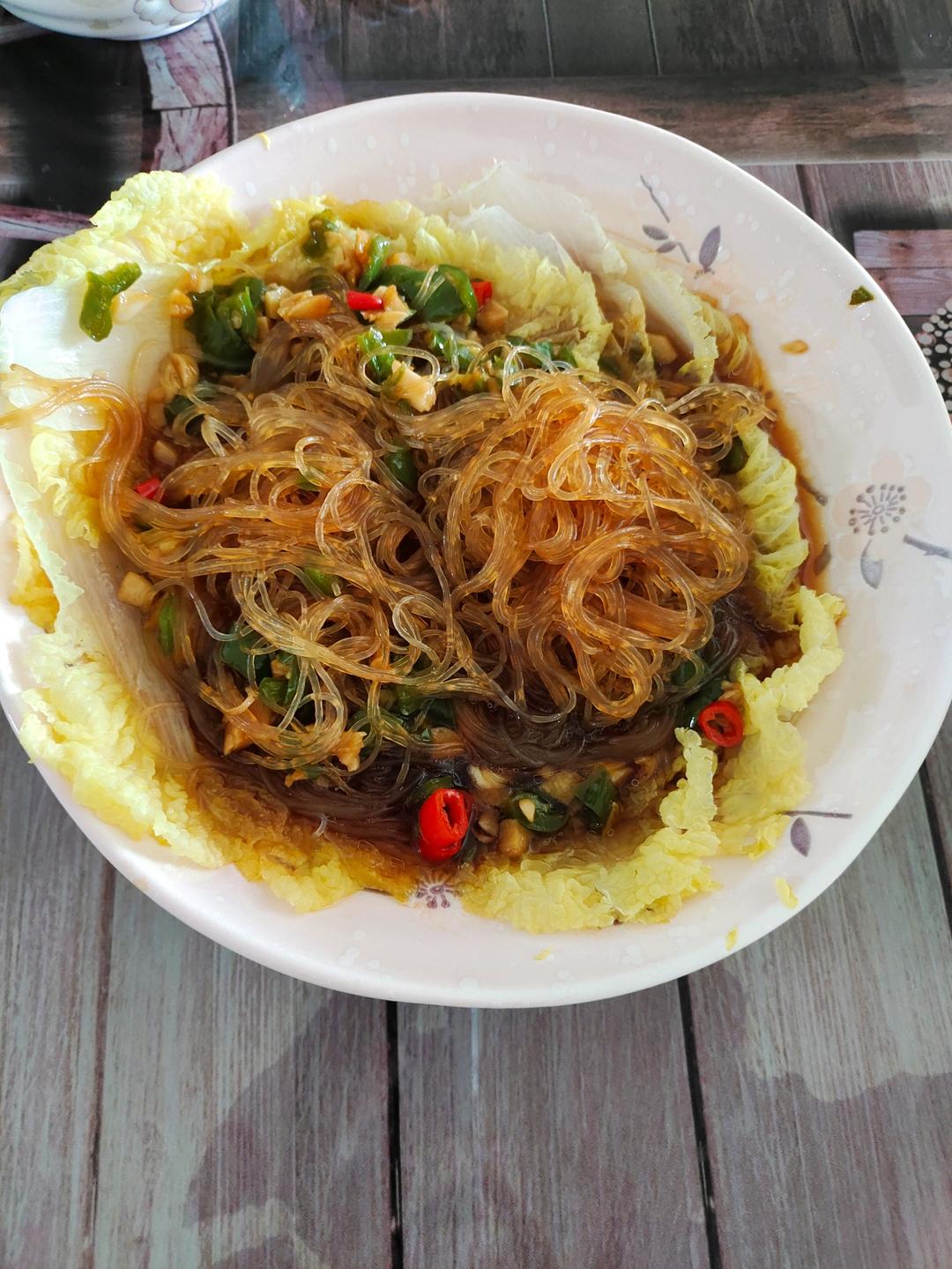 蒜蓉粉丝娃娃菜