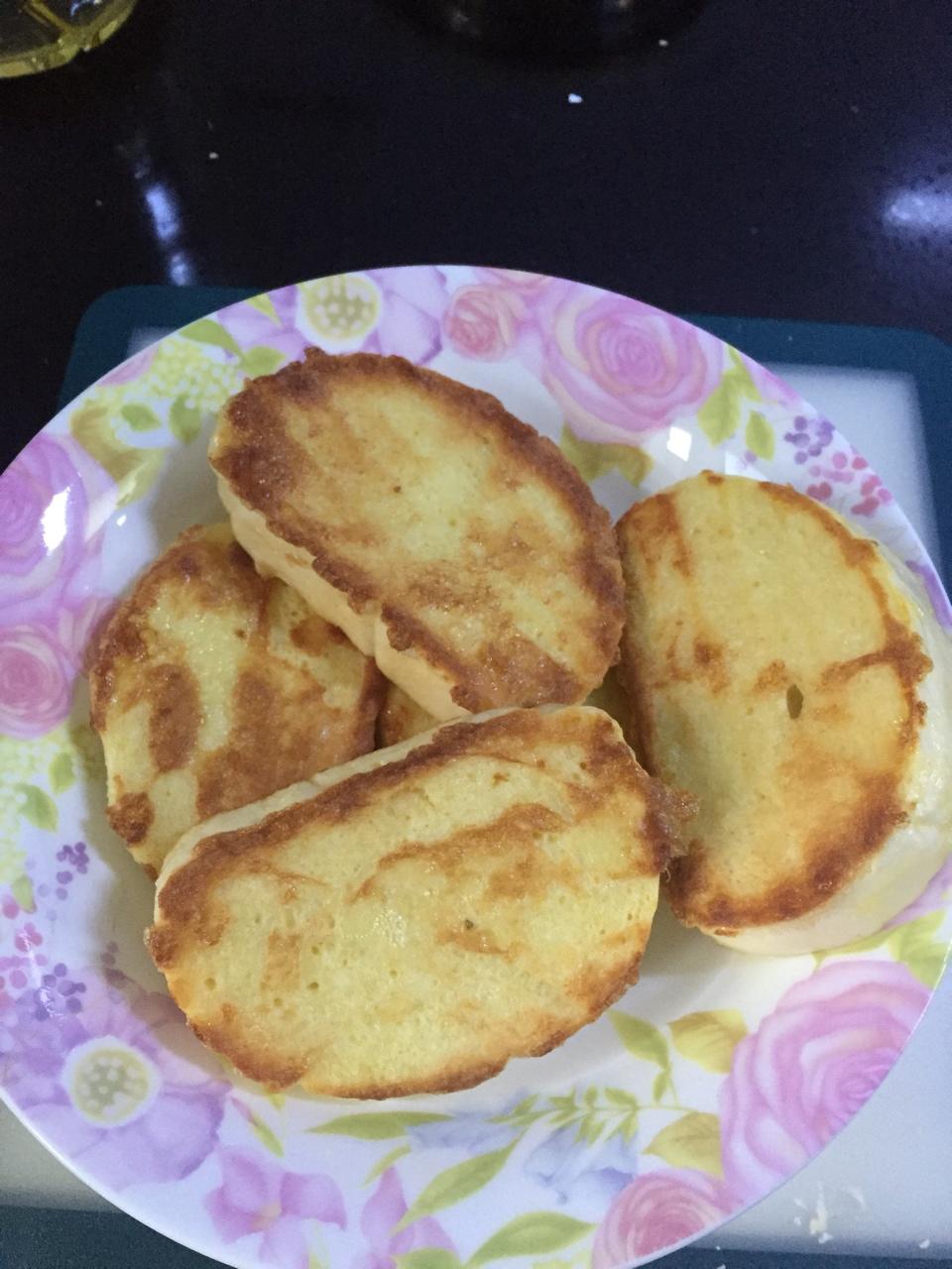 鸡蛋煎馒头片