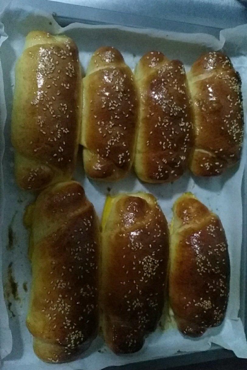 黄油面包卷