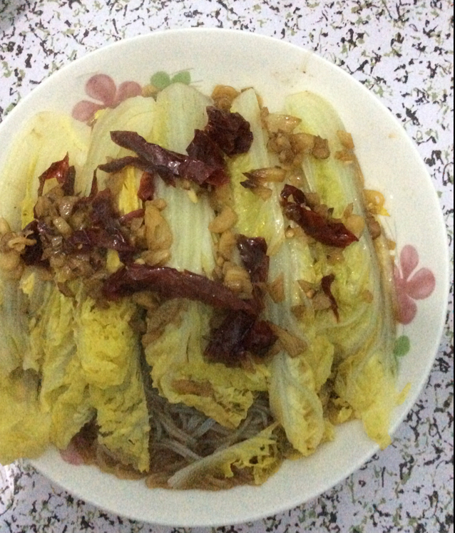 蒜蓉粉丝娃娃菜